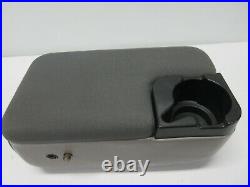 Read 2 Bolt Ford Ranger Mazda B Series Center Console Arm Rest Cup Holder Gray