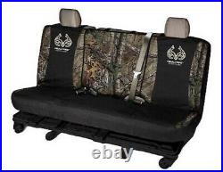 Realtree Lowback Seat Cover Camo + Realtree Full Size Bench Seat Cover