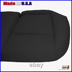 Rear Bench Bottom Perforated Leather Cover In Black For 2007 2008 Acura TL Base