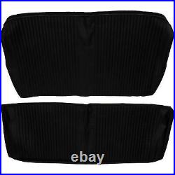 Rear Seat Upholstery, 1964 Chevelle Coupe, Black