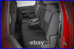 Rough Country GM Neoprene Front and Rear Seat Covers Blk 07-13 1500 11-13 2500