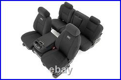 Rough Country Neoprene Seat Covers for 07-13 Chevy/GMC 1500/2500 HD 91033