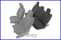 Rough Country Rear Neoprene Seat Covers for 15-23 F-150 17-23 F-250 91017