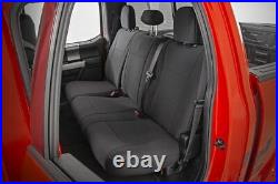 Rough Country Rear Neoprene Seat Covers for 15-23 F-150 17-23 F-250 91017