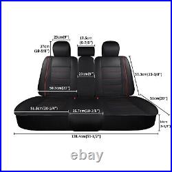 SUV Truck Car Seat Covers Full Set Front Leather 2/5 Seater For NISSAN Frontier