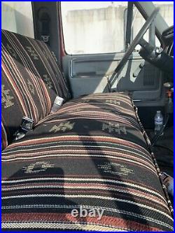 Saddle Blanket Bench Seat Cover 100% made in USA