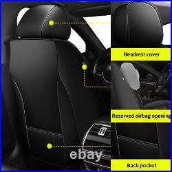 Seat Cover Cushion Full Set PU Leather For Mitsubishi Outlander Sport 2011-2023