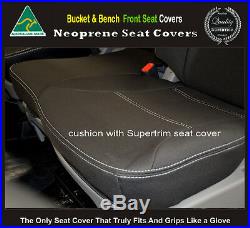 Seat Cover Ford Transit Custom Van Front Bench Bucket Combo Premium Neoprene