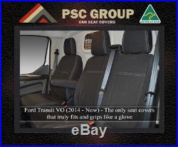 Seat Cover Ford Transit Front Bench Bucket 100% Waterproof Premium Neoprene