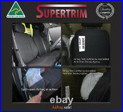 Seat Cover Front Bucket + Bench RENAULT MASTER 100% Waterproof Premium Neoprene
