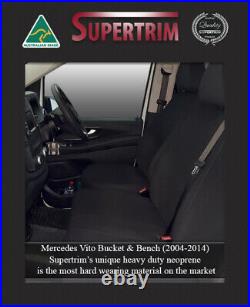 Seat Cover Mercedes-Benz Vito Front Bench Bucket Combo Premium Neoprene