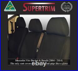 Seat Cover Mercedes-Benz Vito Front Bench Bucket (FB+MP) Premium Neoprene