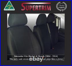 Seat Cover Mercedes-Benz Vito Front Bench Bucket (FB) Premium Neoprene