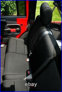 Seat Cover-Unlimited Sport Rear Rugged Ridge 13264.01