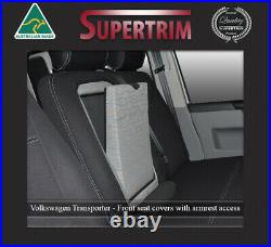 Seat Cover VW Volkswagen Transporter Front Bench Bucket (FB+MP) Premium Neoprene