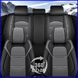 Seat Covers Car Cushion Pu Leather Front Rear For Volkswagen Tiguan 2009-2022
