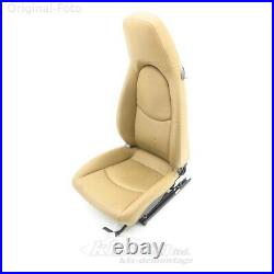 Seat right Porsche CAYMAN 987 07.06- leather sand Beige