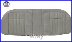 Second Row Bottom Seat Cover Perforated Leather Gray Fits 1994-1996 Chevy Impala