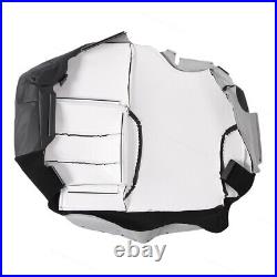 Synthetic Leather Front Rear Seat Cover Set Fits 2008-2010 Jeep Wrangler 4 Door