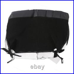 Synthetic Leather Front Rear Seat Cover Set Fits 2008-2010 Jeep Wrangler 4 Door