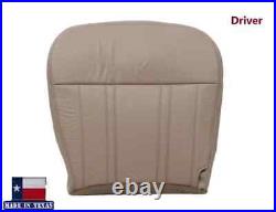 Tan LEATHER 60/40 Bench Seat Cover For 1997 1998 Ford F150 Lariat XLT Single Cab