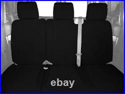 Toyota Sienna 2015-2020 Black NeoSupreme Custom Fit Rear Seat Covers
