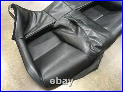 Toyota Supra 1993-1998 OEM Black Leather Rear Seat Cover Very Nice Shape JZA80