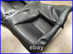 Toyota Supra 1993-1998 OEM Black Leather Rear Seat Cover Very Nice Shape JZA80