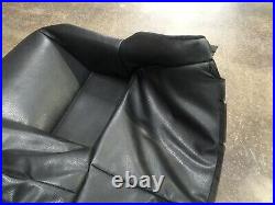 Toyota Supra 1993-1998 OEM Black Leather Rear Seat Cover Very Nice Shape JZA80