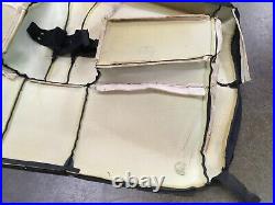 Toyota Supra 1993-1998 OEM Black Leather Rear Seat Cover Very Nice Shape JZA80