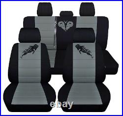 Truck Seat Covers 2001-05 fits Dodge Ram 40-20-40 Front 40-60 Rear
