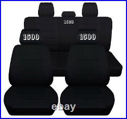 Truck Seat Covers Fits 2010-2020 Dodge Ram 1500 Embroidered AB Friendly