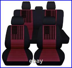Truck Seat Covers Fits 2011 to 2021 Ford F150 American Flag Car Seat Covers