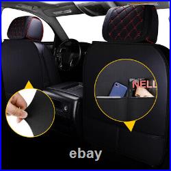 US Car Seat Covers PU Leather 2007-2021 For Chevrolet Silverado GMC Sierra 1500