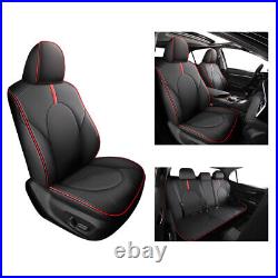 US For Toyota Camry 2018-2023 Car Custom Fit Leather Seat Cover Front+Rear Set
