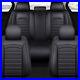 Universal Car 5 Seat Covers Front + Rear Luxury Full Set Cushion Leather For Kia