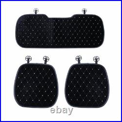 Universal Car Seat Cover Mat Rhinestones Auto Front Back Cushion Protection Deco