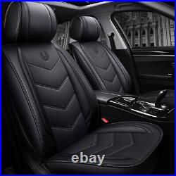 Universal Full Set PU Leather Car Seat Covers Protection Cushion Fit for Acura