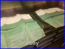 Vintage 1959 Ford NOS Seat Upholstery Covers vinyl bench Green White 2 door