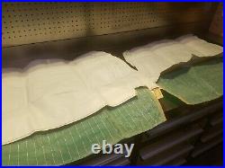 Vintage 1959 Ford NOS Seat Upholstery Covers vinyl bench Green White 2 door