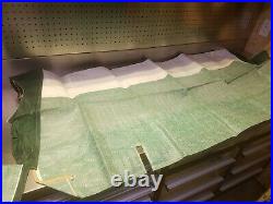 Vintage 1959 Ford NOS Seat Upholstery Covers vinyl bench Green White 2 door