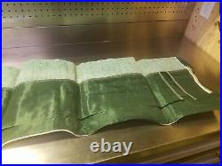 Vintage 1959 Ford NOS Seat Upholstery Covers vinyl bench Green White 2 door