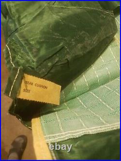 Vintage 1959 Ford NOS Seat Upholstery Covers vinyl bench Green White 2 door