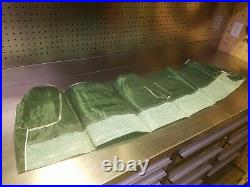 Vintage 1959 Ford NOS Seat Upholstery Covers vinyl bench Green White 2 door