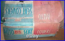 Vintage 65-70 Chevy Olds Pontiac Buick 2dr STUNNING upholstery seat cover set