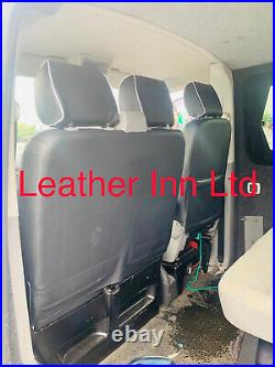 Vw Transporter T5 T6 Seat Covers 6 Seater 1+2 & Triple Bench With VW Logos