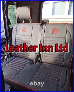 Vw Transporter T5 T6 Seat Covers Kombi 5s front row 1+1 & Triple Bench With logo