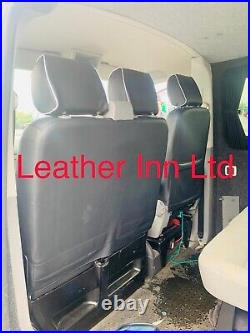 Vw Transporter T5 T6 Seat Covers Kombi 6 Seater 1+2 & Triple Bench With Vw Logo