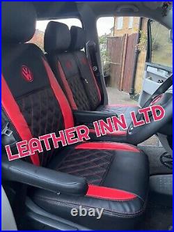 Vw Transporter T5 T6 Seat Covers Kombi 6s 1+2 Front And Triple Bench With Logo
