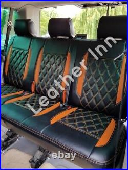 Vw Transporter T5 T6 Seat Covers kombi 6s 1+2 & Triple Bench All with Vw Logos